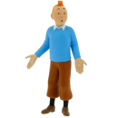 Tim und Struppi PVC Figur Tim im blauen Pullover 8,5 cm